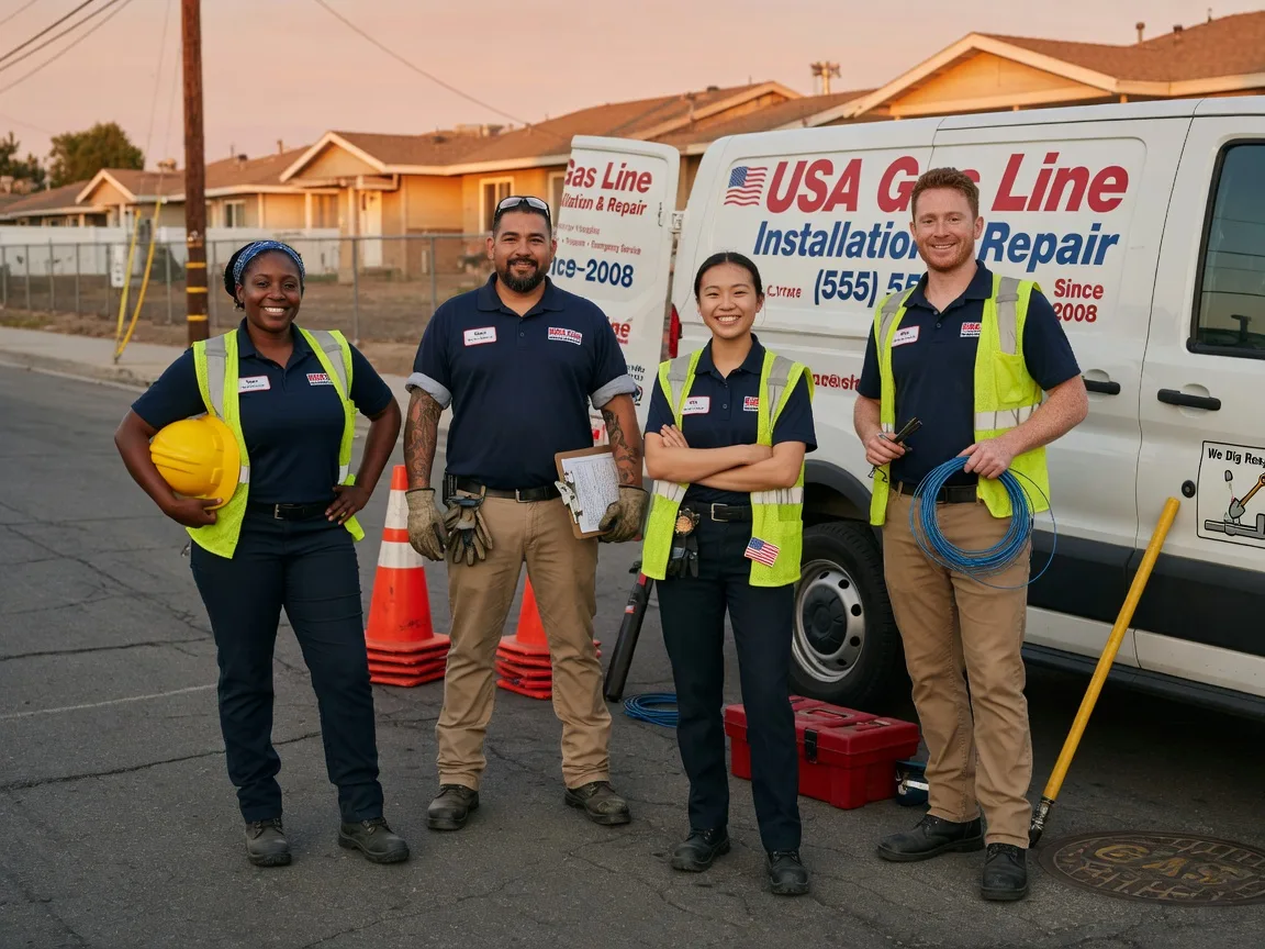 Gas Line Installation company in Cooper, TX